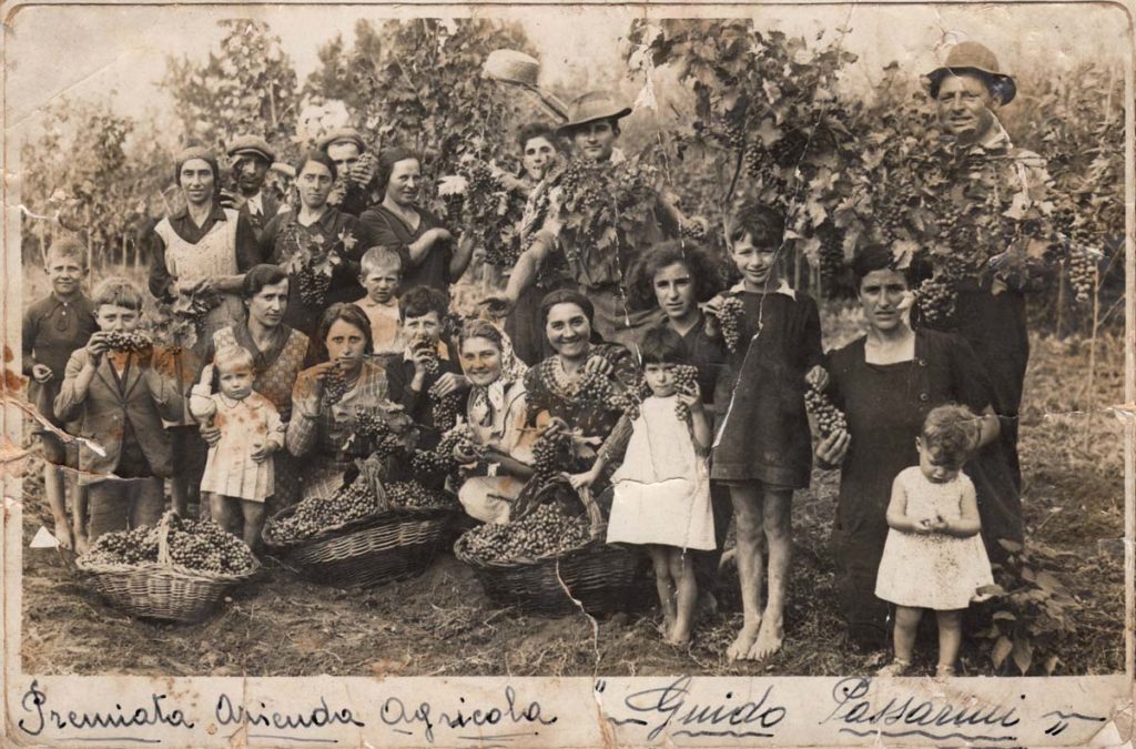 Famiglia Passarini foto storica