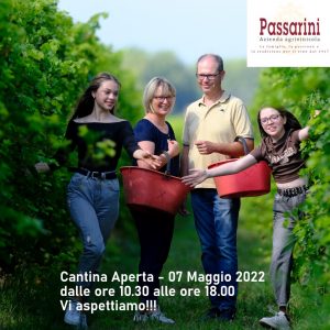 cantina aperta passarini 07 maggio